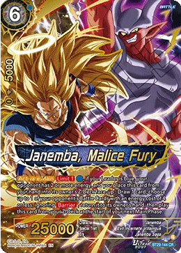 Janemba, Malice Fury - BT29-144 - Concept Rare