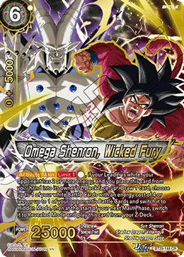 Omega Shenron, Wicked Fury - BT29-148 - Concept Rare