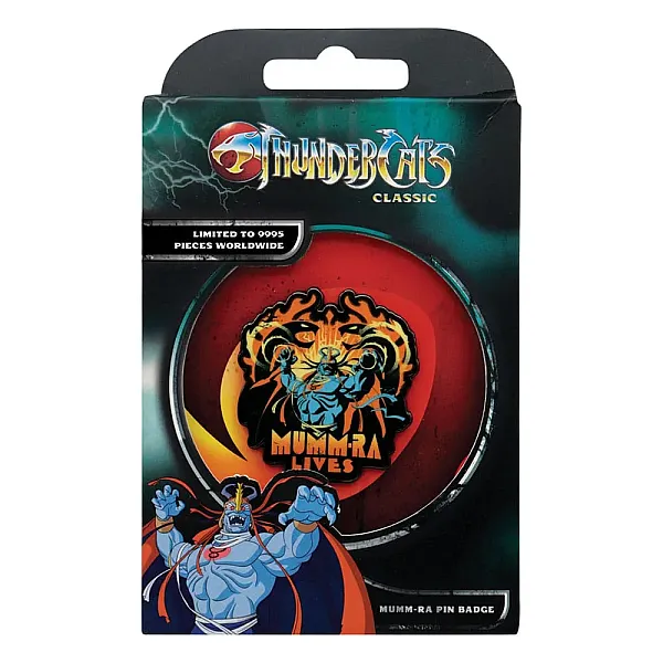 THUNDERCATS PIN BADGE MUMM-RA LIMITED EDITION