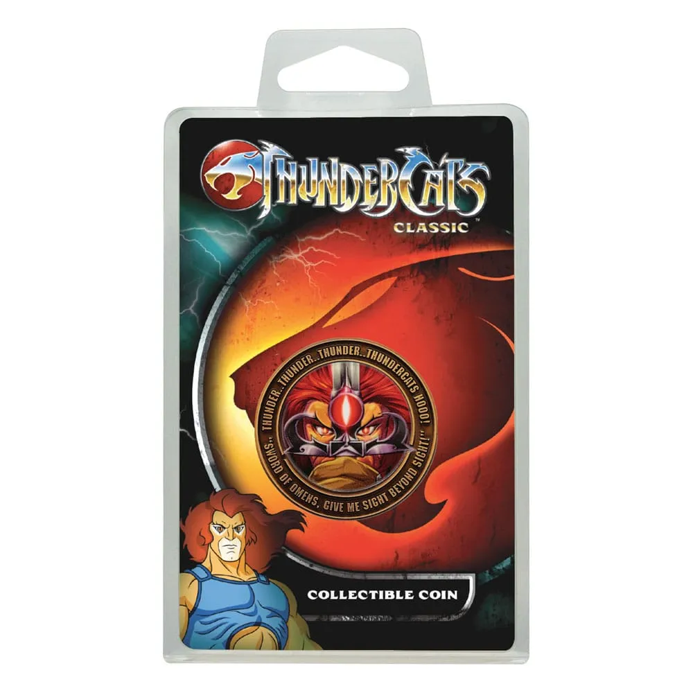 THUNDERCATS COLLECTABLE COIN LION-O 40TH ANNIVERSARY LIMITED EDITION