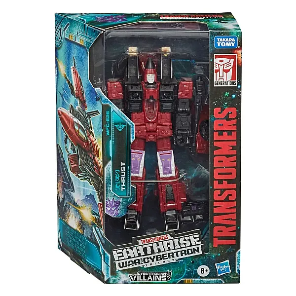TRANSFORMERS GENERATIONS WAR FOR CYBERTRON: EARTHRISE VOYAGER CLASS ACTION FIGURE THRUST 18 CM