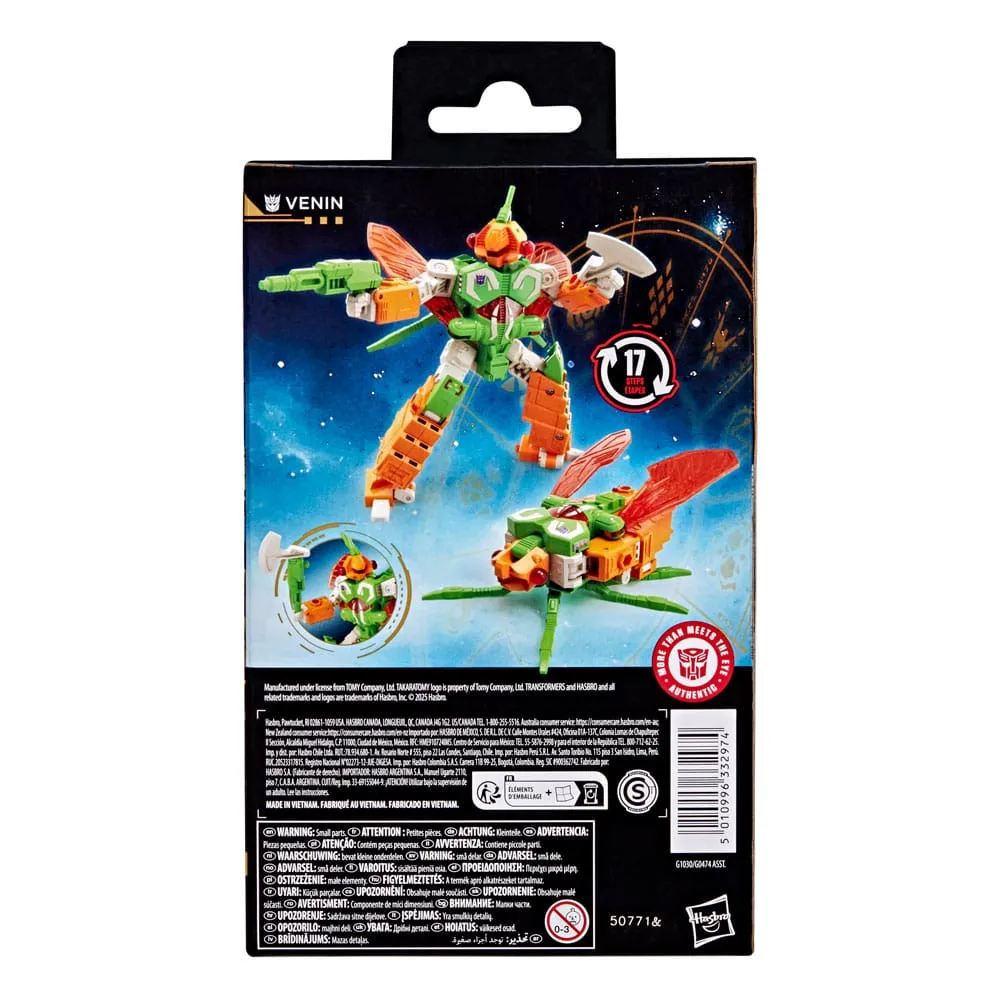 TRANSFORMERS AGE OF THE PRIMES DELUXE CLASS ACTION FIGURE VENIN 14 CM