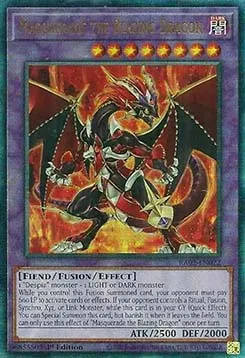 Masquerade the Blazing Dragon - RA02-022 - Ultimate Rare