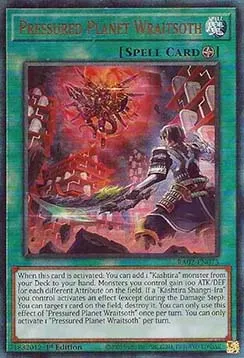 Pressured Planet Wraitsoth - RA02-073 - Ultimate Rare