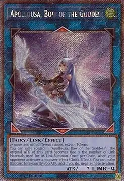 Apollousa, Bow of the Goddess - RA02-040 - Platinum Secret Rare