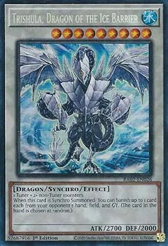 Trishula, Dragon of the Ice Barrier - RA02-026 - Collectors Rare