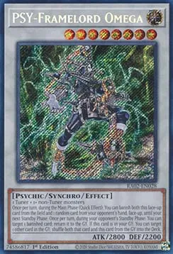 PSY-Framelord Omega - RA02-028 - Secret Rare