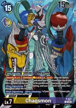 Chaosmon - P-221 - Promo