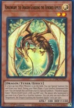 Ringowurm, the Dragon Guarding the Hundred Apples - CYAC-029 - Ultra Rare