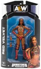 AEW UNMATCHED COLLECTION SERIES 5 - RED VELVET ACTION FIGURE 16 CM