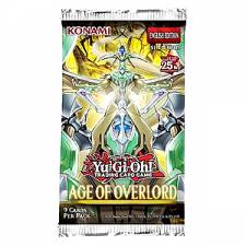 YU-GI-OH - AGE OF OVERLORD BOOSTER PACK - EN