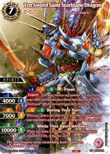 Ten Sword Saint Starblade Dragon (SPR) - Special Rare - BSS02-005