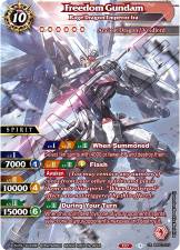 Freedom Gundam  / Rage Dragon Emperor Ira (CB) - Collaboration Rare - BSS02-016