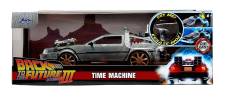 BACK TO THE FUTURE 3 DIECAST MODEL 1/24 TIME MACHINE MODEL 4