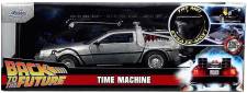 BACK TO THE FUTURE DIECAST MODEL 1/24 TIME MACHINE