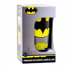 DC COMICS - LARGE GLASS 500ML - BATMAN COSTUME