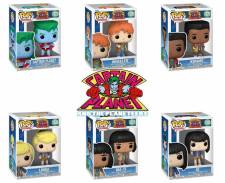 CAPTAIN PLANET AND THE PLANETEERS POP! ANIMATION 6 FIGURE SET 9 CM