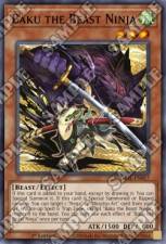 Baku the Beast Ninja - DABL-EN017 - Super Rare