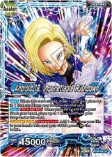 Android 18 // Android 18, Impenetrable Rushdown - BT20-023 - Uncommon (Double Sided Foil)