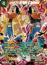 Android 17 & Hell Fighter 17, Synchronized (SPR) - BT20-077 - Special Rare