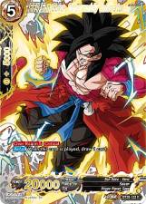 SS4 Son Goku, Otherworldly Infiltrator (Gold-Stamped) - BT20-122 - Rare