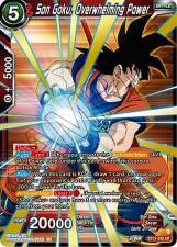 Son Goku, Overwhelming Power - BT21-008 - Super Rare