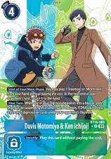 Davis Motomiya & Ken Ichijoji - BT16-085 - Alternate Art