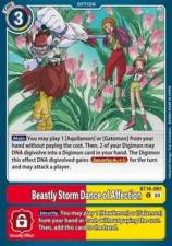 Beastly Storm Dance of Affection - BT16-091 - Uncommon