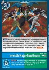 Invincible Dragon-Insect Fusion - BT16-092 - Uncommon