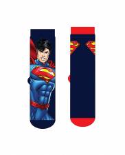 DC COMICS MENS SOCKS 2-PACK SUPERMAN LOGO CAPE