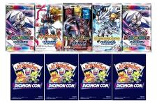 DIGIMON CARD GAME - 5x BOOSTER PACK DEAL (with Digimon Sleeves)