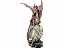 EYE OF THE DRAGON LIGHT UP RED STATUE 21CM