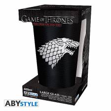 GAME OF THRONES - LARGE GLASS - 400ML- STARK