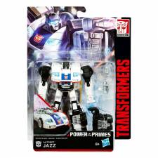 TRANSFORMERS GENERATIONS POWER OF THE PRIMES ACTION FIGURES DELUXE CLASS 2018 - JAZZ