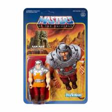 MASTERS OF THE UNIVERSE - REACTION ACTION FIGURE - RAM MAN 10 CM