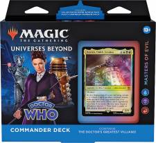 MAGIC: THE GATHERING - UNIVERSES BEYOND - DOCTOR WHO COMMANDER DECK MASTERS OF EVIL - EN