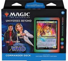 MAGIC: THE GATHERING - UNIVERSES BEYOND - DOCTOR WHO COMMANDER DECK PARADOX POWER - EN