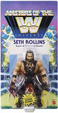 WWE WRESTLING MASTERS OF THE WWE UNIVERSE SETH ROLLINS EXCLUSIVE ACTION FIGURE