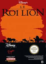 THE LION KING (LE ROI LION) [NES] - USED