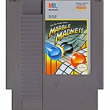 MARBLE MADNESS [NES] - USED