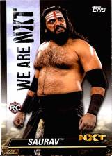 2021 Topps WWE NXT We Are NXT Wrestling Card - Saurav NXT-49