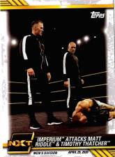 2021 Topps WWE NXT Wrestling Card - Imperium NXT-17