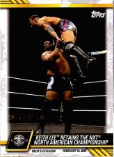 2021 Topps WWE NXT Wrestling Card - Keith Lee NXT-2