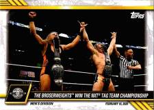 2021 Topps WWE NXT - The Broserweights Win the NXT Tag Team Championship #3
