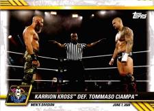 2021 Topps WWE NXT - Karrion Kross Def. Tommaso Ciampa #37
