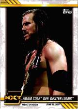 2021 Topps WWE NXT Wrestling Card - Adam Cole NXT-39