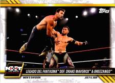 2021 Topps WWE NXT - Legado Del Fantasma Def. Drake Maverick & Breezango #45