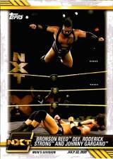 2021 Topps WWE NXT Wrestling Card - Bronson Reed NXT-49