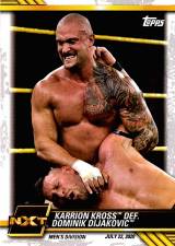 2021 Topps WWE NXT Wrestling Card - Karrion Kross NXT-50