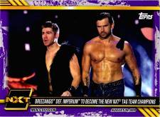 2021 Topps WWE NXT - Breezango Def. Imperium (Purpler) #64